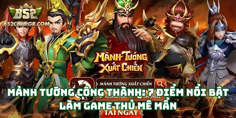 Mảnh Tướng Công Thành gameplay chiến thuật công thành đa tầng