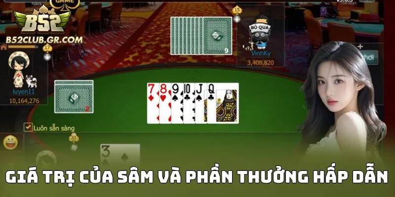 Giá trị của sâm và phần thưởng hấp dẫn